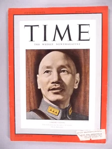Time Magazine - June 1, 1942 ~~ Chiang Kai-shek; World War II - Bild 1 von 3