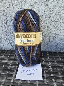 NOS Patons Decor Acrylic Wool Winter Moon Yarn Skein Craft Crochet - Picture 1 of 4
