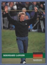 Bernhard Langer 1992 Pro Set European #E11 Rookie Card PGA HOF
