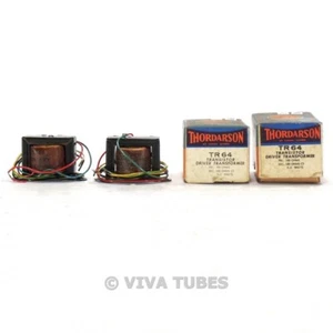 NOS NIB Thordarson Matched Pair of TR64 Transistor Driver Transformer 0.5W 200mA - Picture 1 of 1