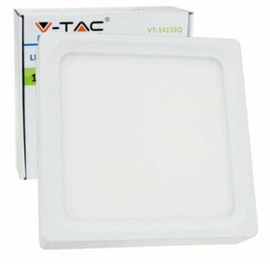 LED Surface Mount Square Panel Light 175mm x 175mm x 35mm Cool White 4000K VTAC - Picture 1 of 3