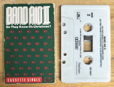 Band Aid II Do They Know It’s Christmas Cassette Single Bananarama Techotronics - Image 1 of 4