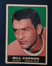 1961 Topps Billy Cannon Card #146 (see scan)