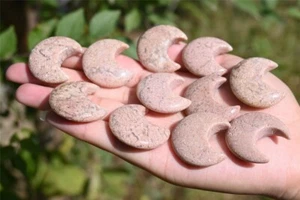 Hermosa luna de piedra natural desconocida 1 pieza - Imagen 1 de 6