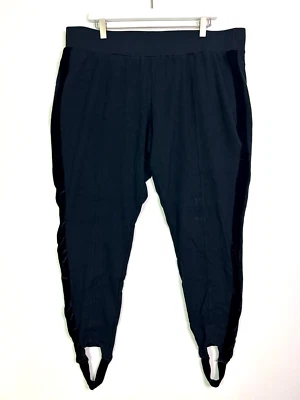 Leggings Lane Bryant Terciopelo Rayas Sturrups Talla Grande 22/24 Foto 1 de 4