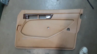 1986-1991 Mercedes 420SEL 300SEL S-Class Passenger Right Front Door Panel OE TAN - Image 1 of 2