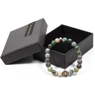 Handgefertigte Armbänder mit IC XC NIKA – Amazonit, Howlith, Malachit Naturstein - Bild 1 von 4