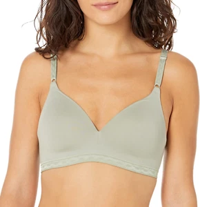 Women'S Blissful Benefits Super Soft Wireless Lightly Lined Comfort Bra Rm1691W - Picture 1 of 12