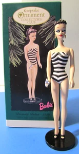 1995 Hallmark Club Ornament 1959 BRUNETTE DEBUT BARBIE - Bild 1 von 13
