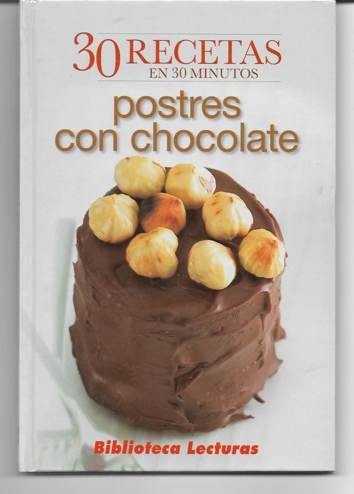 Libro de Cocina 30 Recetas en 30 Minutos Postres con chocolate (EE-532A) - Imagen 1 de 1