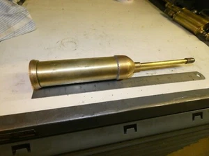 VINTAGE BRASS TOOLKIT GREASE GUN WAD - Imagen 1 de 5