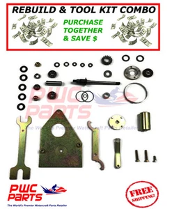 SeaDoo GTX 185HP 4-TEC Supercharger Rebuild w/ Metal Washers & Tool Kit 17 tooth - Bild 1 von 1