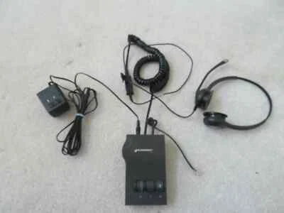 Exc. Plantronics M12 Vista Modular Amplifier Pig Tail Headset Power Supply Cord - Image 1 of 4