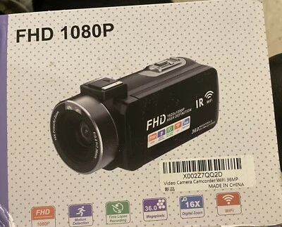 Full HD Camcorder FHD 1080P Digital Video Camera - Image 1 of 3
