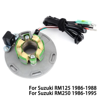32101-28C02 Stator Coil For Suzuki RM250 1986-1995 RM125 1986-1988 32101-01B32 Foto 1 de 4