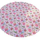 Nicole Miller Home Round Floral Paisley Tablecloth