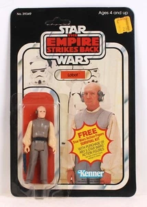 Vintage 1980 Star Wars Lobot Figure - Kenner - 41 Back MOC - Picture 1 of 2