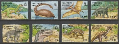 Solomon Islands 2006 #1062-69 Prehistoric Animals - MNH - Image 1 of 4