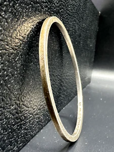 Brazalete Brazalete Georg Jensen Dinamarca Plata de Ley 3mm Ancho 7.75" 51A - Imagen 1 de 7