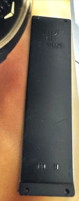 HUBLOT MDM STRAP BLACK RUBBER REF 190.81- 20mm  OLD STOCK SWISS MADE - Image 1 of 4