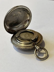 Antiker Silber Sovereign Halter - Bild 1 von 6