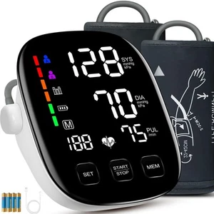 Blood Pressure Monitors for Home Use, 9-17'' & 13-21'' Extra Large Blood Pres... - Picture 1 of 9