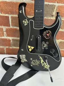 Controlador de guitarra inalámbrico Guitar Hero Kramer Striker SIN DONGLE PlayStation PS2 - Imagen 1 de 15