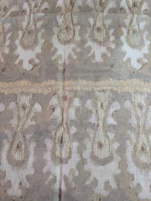 Tela tribal arena blanca S. Harris Batik 2 1/4 yardas  Foto 1 de 4