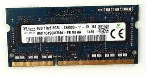 Hynix 🔧 4GB DDR3L-1600 (PC3L-12800S) Laptop RAM SO-DIMM 🟥 ☆ - Picture 1 of 2