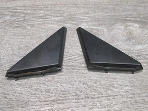 85-89 TOYOTA MR2 AW15 SET OF 2 LEFT & RIGHT DOOR INTERIOR MIRROR TRIM COVER OEM - Imagen 1 de 12