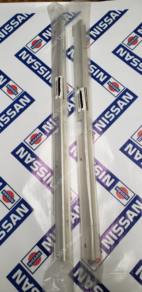 Placa de patada delantera derecha y izquierda Datsun 1200, se adapta a sedán Sunny B110 B120 4 puertas  Foto 1 de 4