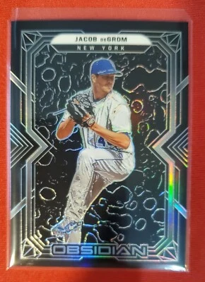 2022 Chronicles Obsidian #37 Jacob Degrom  - Image 1 of 2