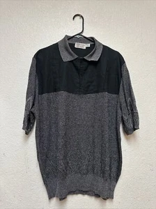 St. Croix Men’s Knit Dick Bruhn Polo  Shirt Woven Rare Sz XL - Picture 1 of 11