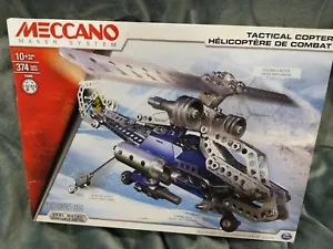 MECCANO MAKER SYSTEM, TACTICAL COPTER, 374 PARTS, NIB, 2015 - Picture 1 of 2