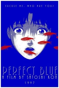 Poster/Stampa Blu Perfetto Satoshi Kon 1997 Movie Volantino Scusami Chi Sei? - Foto 1 di 1