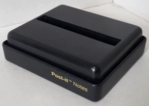 Sticky Note Holder Dispenser R-330 Pop Up Note Desk POST-IT Weighted 3 Vintage - Foto 1 di 4