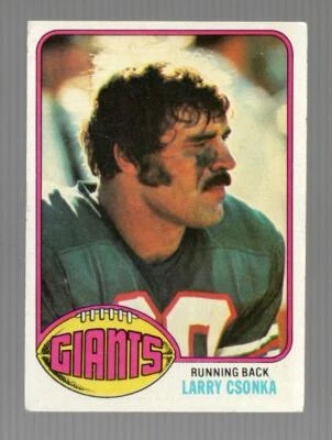 1976 Topps Larry Csonka New York Giants #437 Excellent - Image 1 of 2