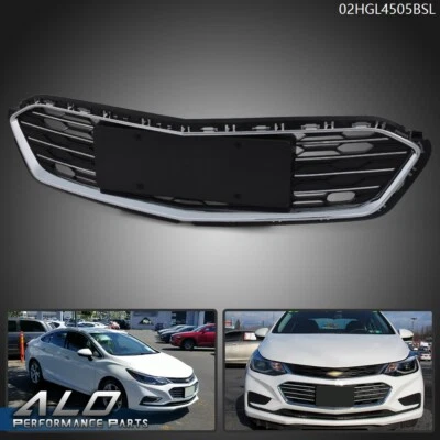 Front Bumper Lower Middle Grille Fit For 2016 2017 2018 Chevrolet Cruze Sedan Foto 1 de 4