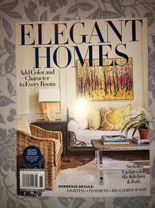 *ELEGANT HOMES MAGAZINE*SPRING/SUMMER 2021*. Brand New. Free Shipping - Picture 1 of 1