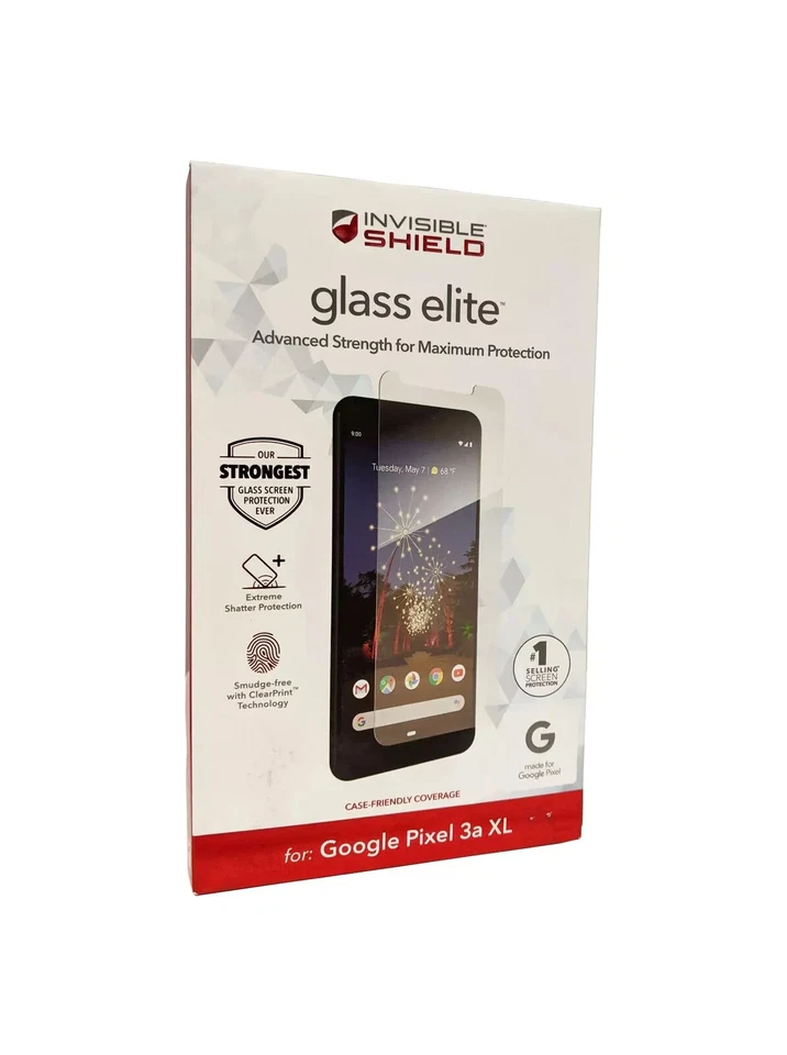ZAGG for Pixel 3a XL InvisibleShield Glass Elite Screen Protector - Image 1 of 1