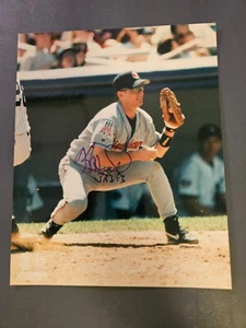 KEVIN SEITZER "Jn 3:3" Signed Autographed Cleveland Indians 8x10 Photo - Picture 1 of 2