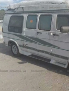 92-95 Dodge Ram Van B150 B250 B350 Pop-Out Side/Rear Green Glass Black Frame OEM - Picture 1 of 1