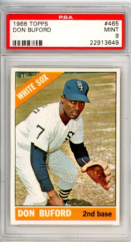 1966	Topps	Don	Buford	465	PSA 9	White Sox	15085 - Image 1 of 1