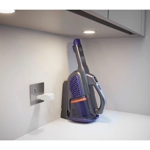 5035048712825 Black & Decker BHHV520BFP handheld vacuum Black, Violet Bagles - Image 1 of 4