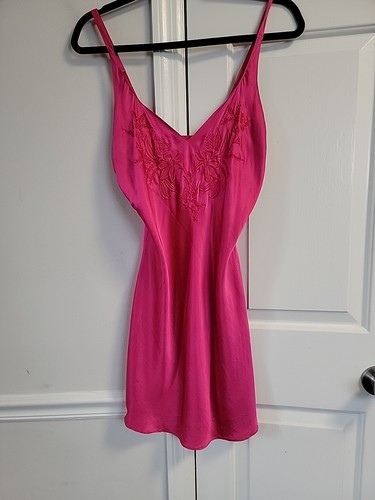 UNDERCOVER Abito da notte vintage Y2k Victoria’s Secret etichetta oro rosa taglia S ricamato floreale