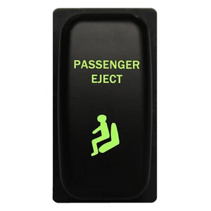 Push switch PASSENGER EJECT M1B85G 12V 3A LED green for Mitsubishi Eclipse En... - Picture 1 of 1