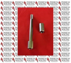 DUCATI MONSTER 800 620 SILVER TITANIUM LOWER SHOCK MOUNT 77110161A / 77110081A - Picture 1 of 3
