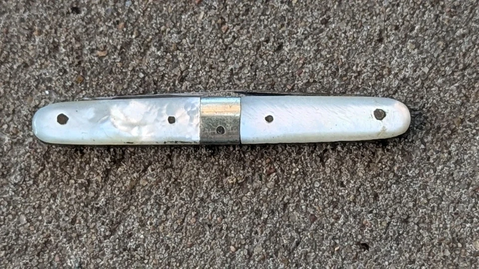 Rare Gatland Cutlery  Co.  Solingen Germany  MOP  Pen Knife  - Image 1 of 4