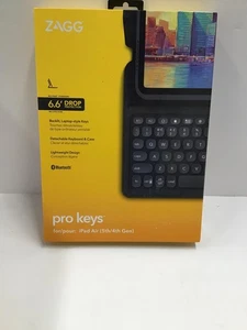 Zagg Pro Keys iPad Air (4th/5th Gen) Case with Keyboard 103404702 - Picture 1 of 3