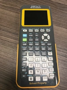 Texas Instruments TI 84 Plus Ce Yellow Calculator Graphing TI-84 Plus TI 84 - Picture 1 of 4